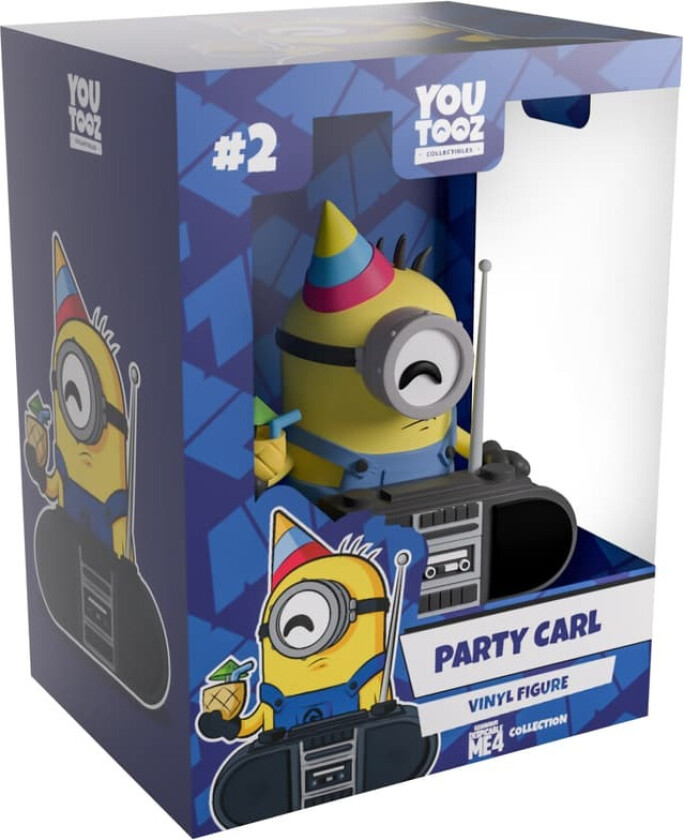 Despicable Me 4 actionfigur (Party Carl)