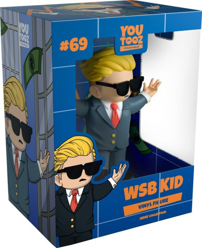 Meme WSB Kid actionfigur