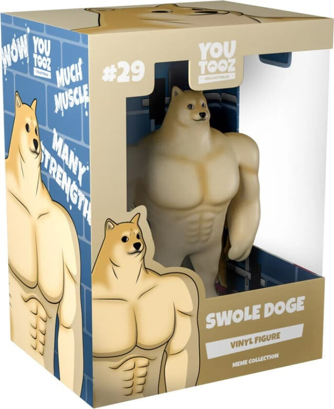Meme Swole Doge actionfigur