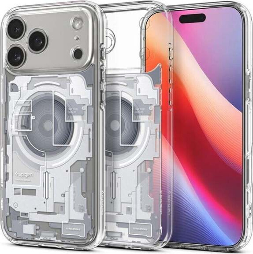 Ultra Hybrid MagSafe zero one white - iPhone 17 Pro Max