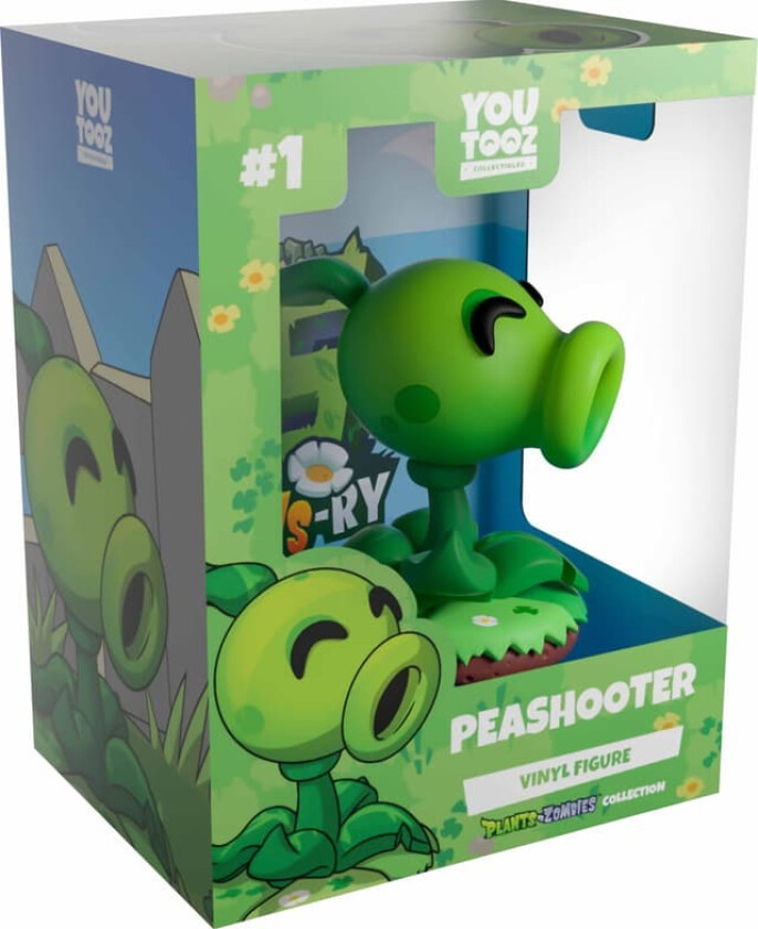 Plants Vs Zombies actionfigur (Peashooter)