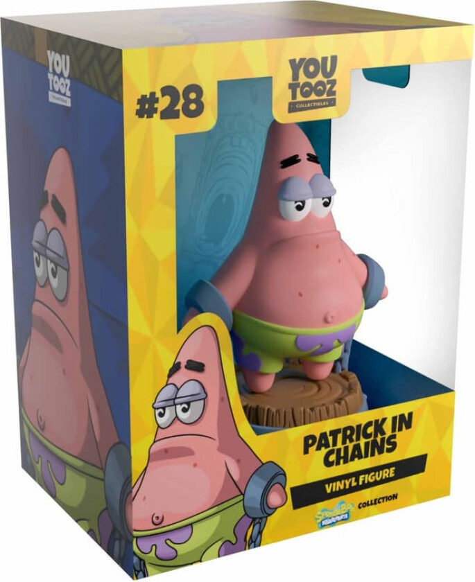 Spongebob Squarepants actionfigur (Patrick in Chains)