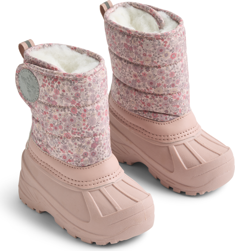 Winty Vinterstøvler Rose Powder Flowers Rose Powder Flowers 29 EU Rosa 29 EU kvinne