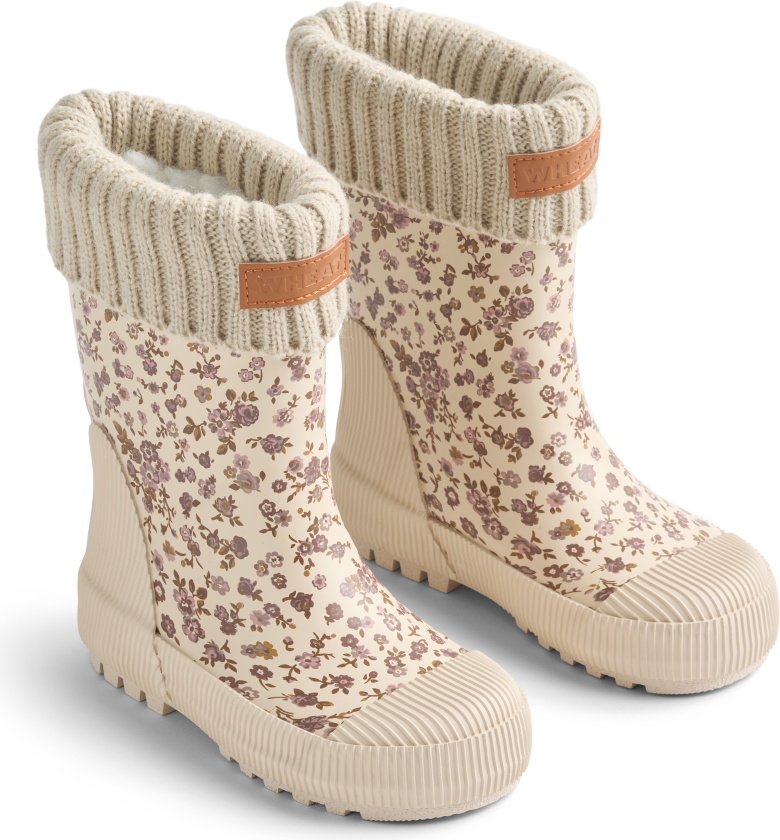 Wader Termo Gummistøvler Rose Flowers Rose Flowers 29 EU Kremfarget 29 EU Unisex