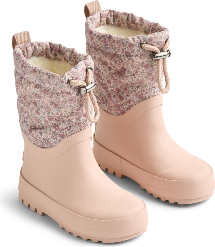 Drizzle Thermo Snowboots Rose Dust Flowers Rose Dust Flowers 26 EU Rosa 26 EU kvinne