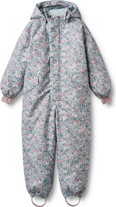 Miko Kjeledress For Vinterbruk Soft Rain Flowers Soft Rain Flowers 104 cm Blå 104 cm kvinne