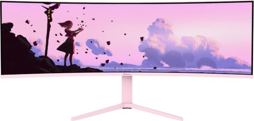 Nova UWQHD | VA | 165 Hz | 49" gamingskjerm (rosa)
