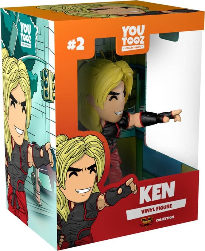 Street Fighter actionfigur (Ken)