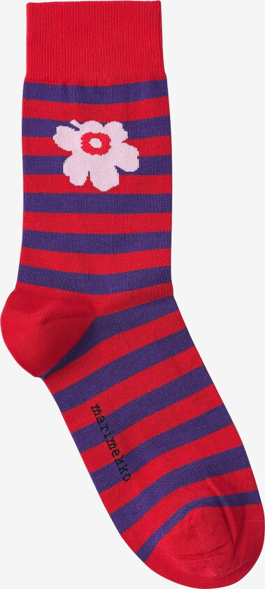 Kasvaa Tasaraita Unikko - Rød