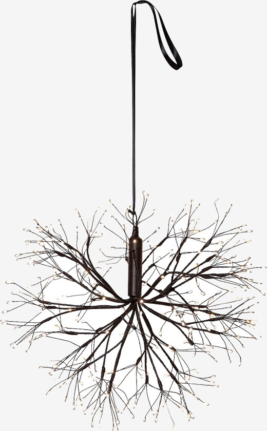 Hengende dekorasjon Stardust 40cm - Svart