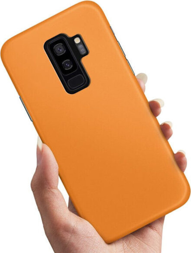 Samsung Galaxy S9 Plus - Deksel/Mobildeksel Oransje