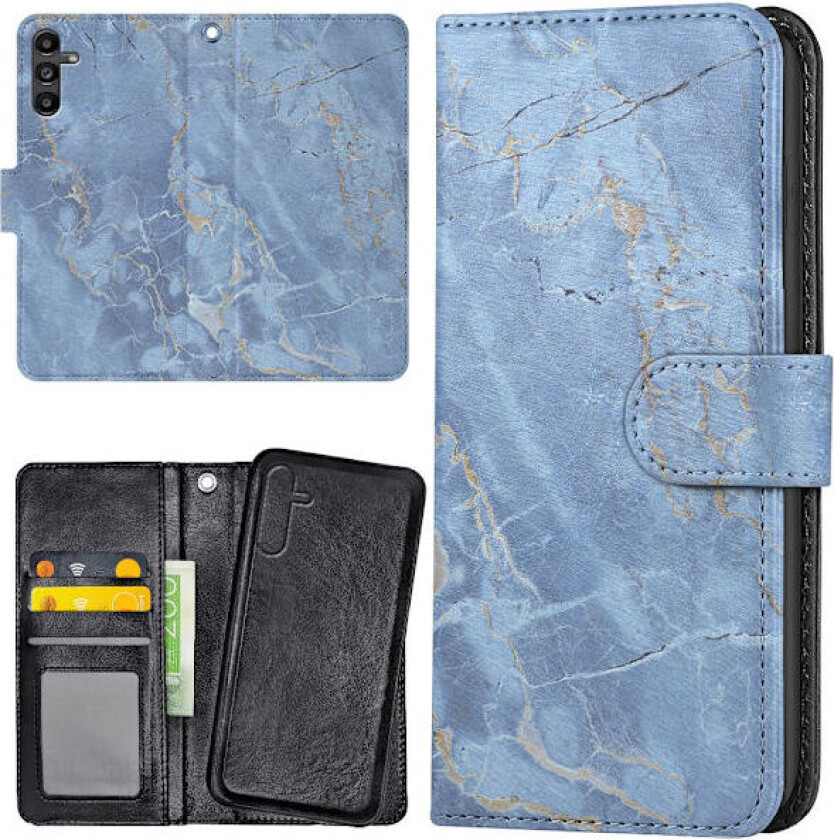 Samsung Galaxy S25 FE - Lommebok Deksel Marmor