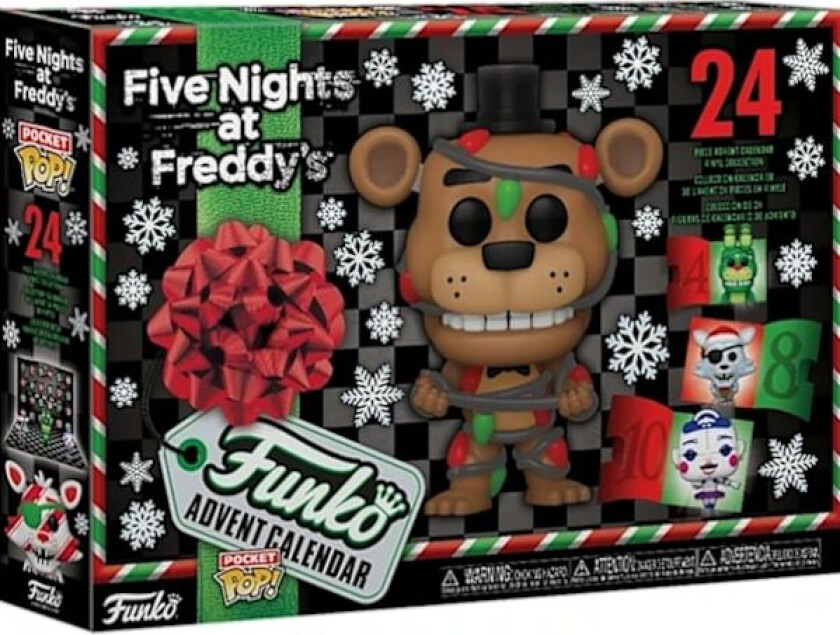 Adventskalender: Five Nights at Freddy's 2023, 24 lomme-Pop! Vinylfigurer