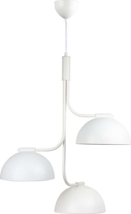 - Tullio 3 Pendel Hvit