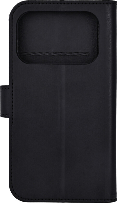 Wallet Cover til iPhone 17 Pro - Stander Funktion - Sort
