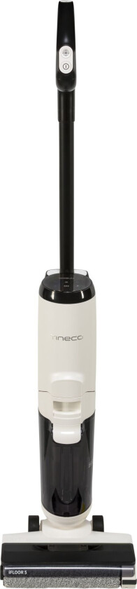 iFloor 5 Trådløs Støvsuger og Gulvvasker - 190W, 0,8L rentvannstank, 0,72L skittentank, 30 min driftstid - Hvit