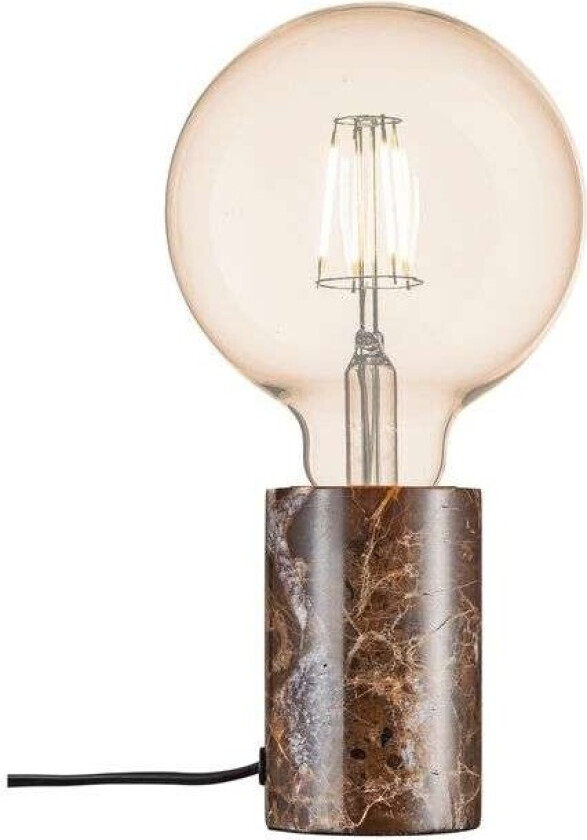 - Siv Bordlampe Brown/Marble