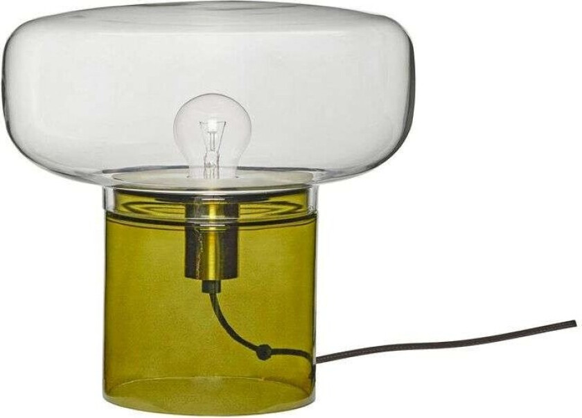 - Crave Bordlampe Clear/Dark Green