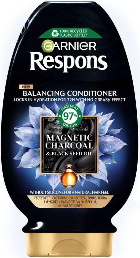 Garnier Respons Magnetic Charcoal Conditioner 400ml