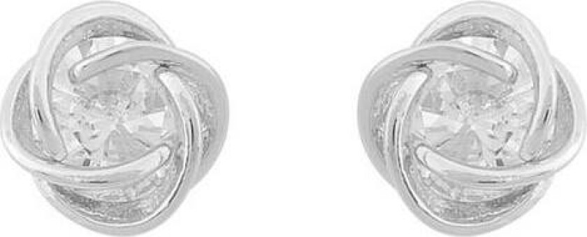 Snö Of Sweden Sevilla Earring Silver/Clear 8mm