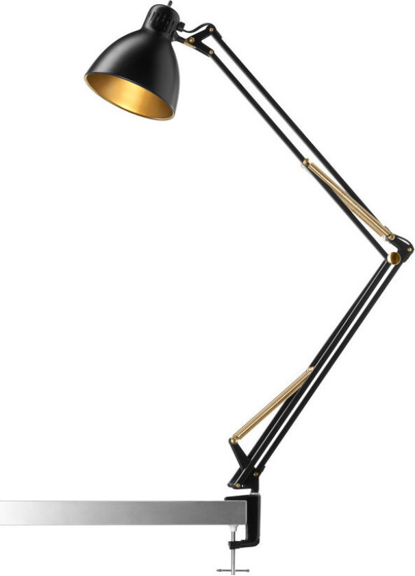 - Archi T2 Bordlampe Svart/Gull Nordic Living