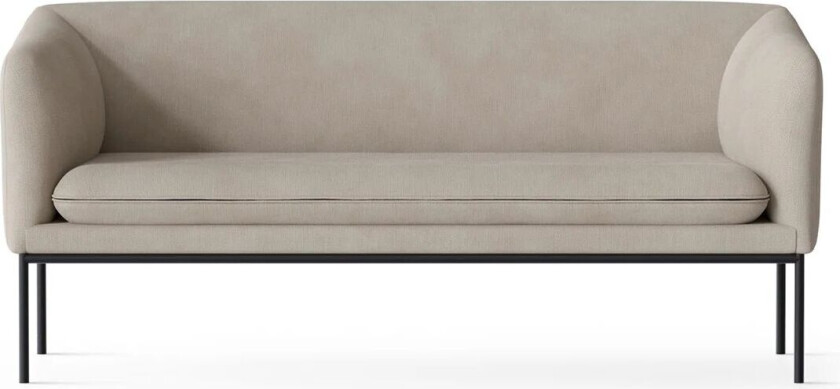 Turn sofa 2-seter Cotton linen natural