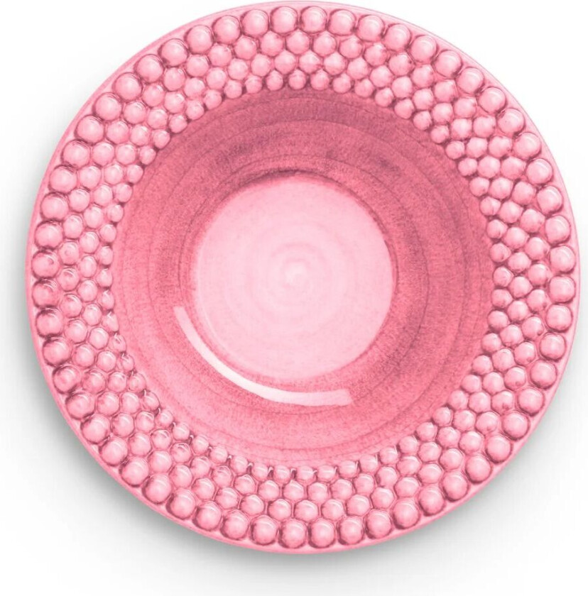 Bubbles suppetallerken 25 cm Rosa