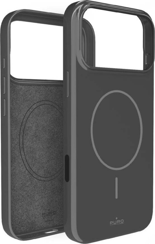 iPhone 17 Pro Max PURO PULSE Deksel – MagSafe Kompatibel – Mørkegrå