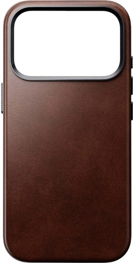 iPhone 17 Pro Traditional Horween Leather Case - MagSafe Kompatibel - Rustic Brown