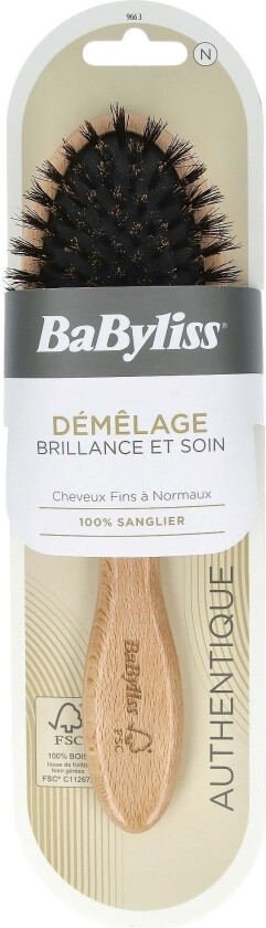 791966 Paddle Brush Wild Boar Bristle