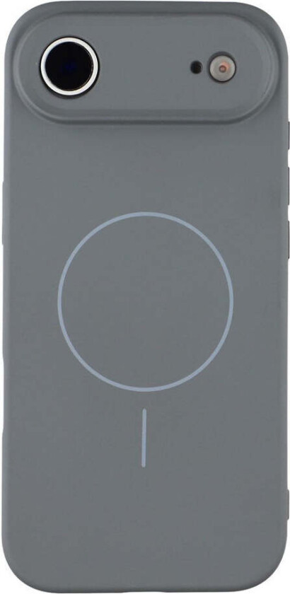 iPhone Air Fleksibelt Plast Deksel med Fôr Innvendig – MagSafe Kompatibel – Mørkegrå