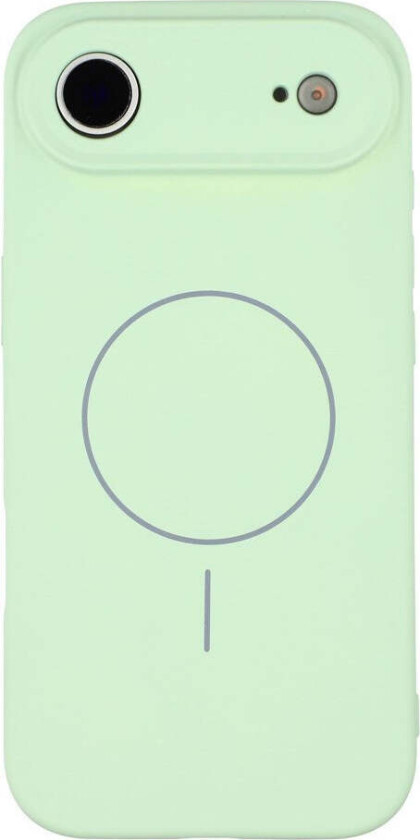 iPhone Air Fleksibelt Plast Deksel med Fôr Innvendig – MagSafe Kompatibel – Mintgrønn
