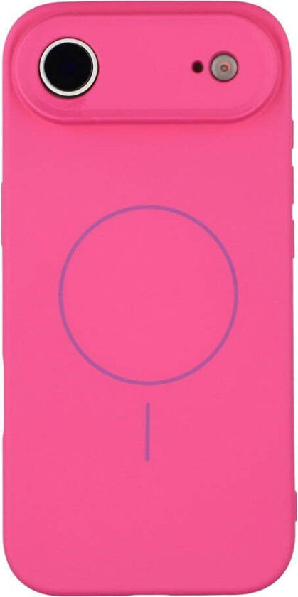 iPhone Air Fleksibelt Plast Deksel med Fôr Innvendig – MagSafe Kompatibel – Pink