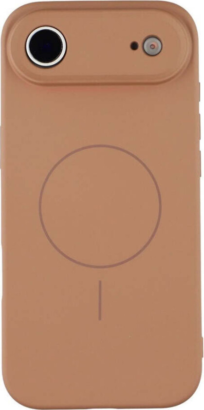 iPhone Air Fleksibelt Plast Deksel med Fôr Innvendig – MagSafe Kompatibel – Brun