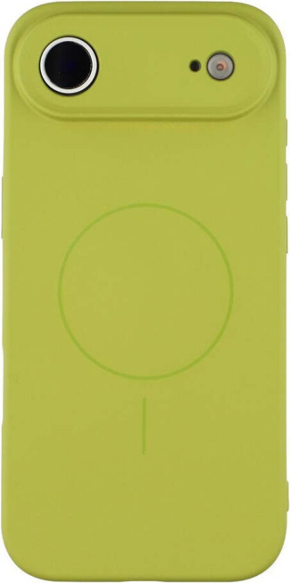 iPhone Air Fleksibelt Plast Deksel med Fôr Innvendig – MagSafe Kompatibel – Grønn