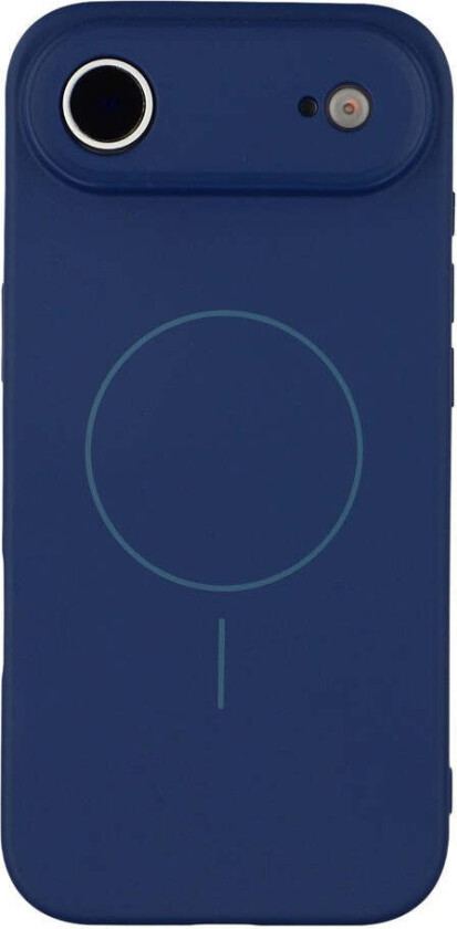 iPhone Air Fleksibelt Plast Deksel med Fôr Innvendig – MagSafe Kompatibel – Mørk Blå