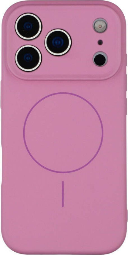 iPhone 17 Pro Max Fleksibelt Plast Deksel med Fôr Innvendig – MagSafe Kompatibel – Lilla