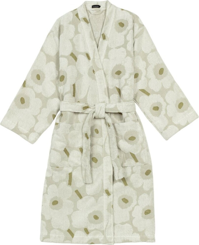 Bilde av Pieni Unikko badekåpe M Green umber-cream