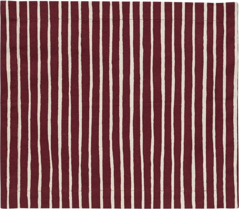 Piccolo bordbrikke 35x40 cm Burgundy