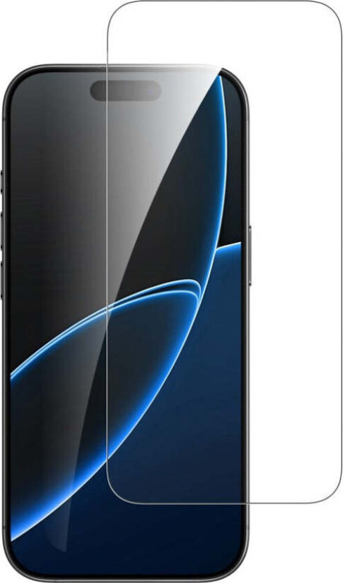 iPhone Air 4Smarts Second Glass Skjermbeskytter med Monteringsramme - Case-Friendly - Gjennomsiktig