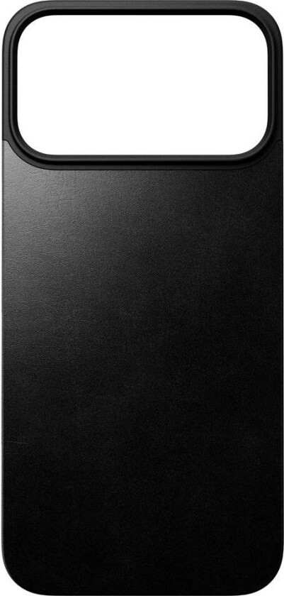 iPhone 17 Pro Magnetic Horween Leather Back Case - MagSafe Kompatibel - Black