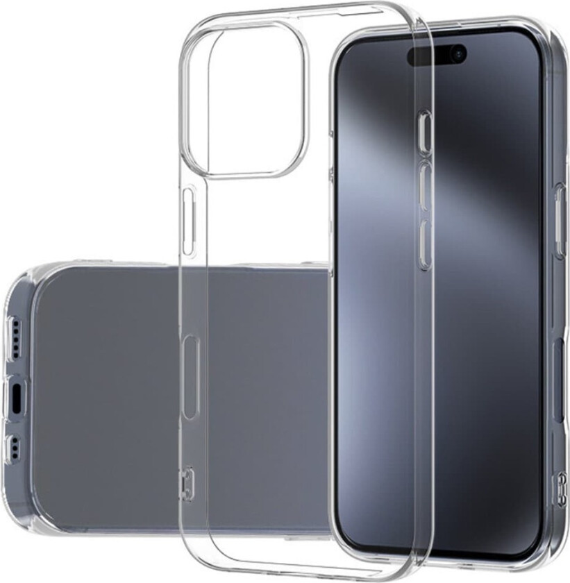 Nordic Covers iPhone 16 Pro Max Deksel Feather Series Transparent