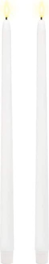 Kronelys LED 2-pakk