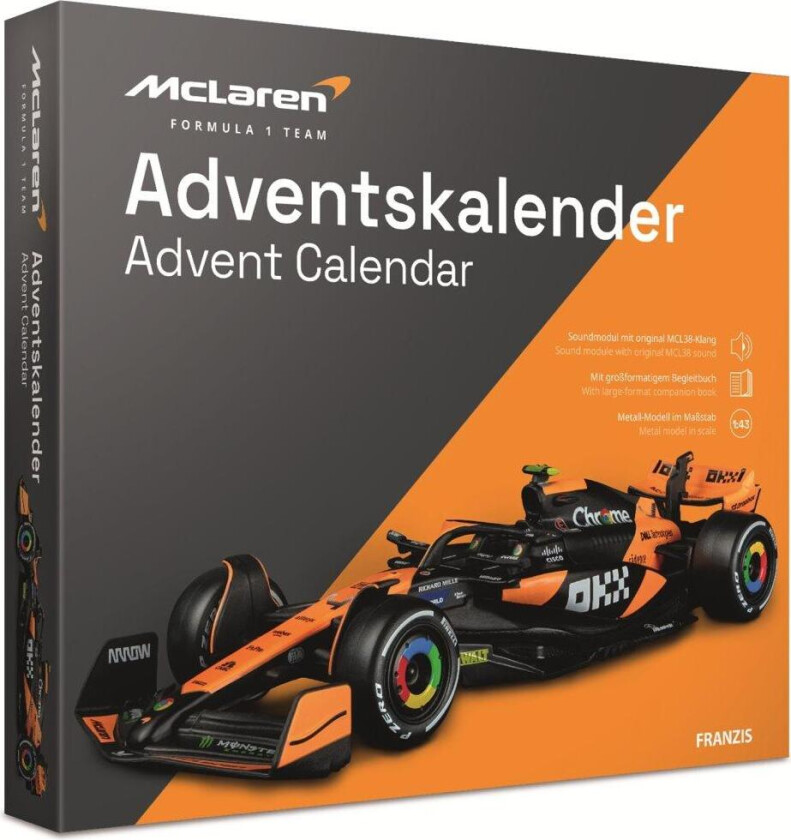 McLaren Formula 1 Team Adventskalender