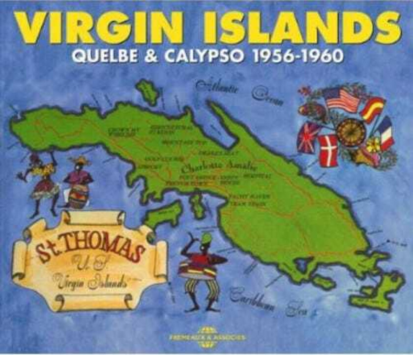 Diverse Artister Virgin Islands Quelbe & Calypso 195660 CD