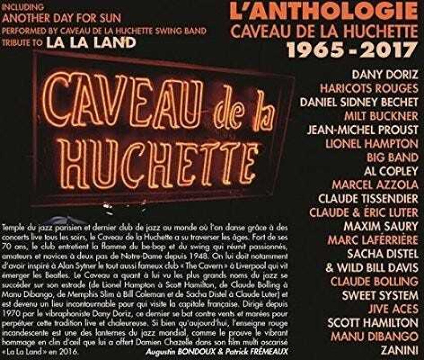 Diverse Artister L'anthologie Caveau De La Huchette CD