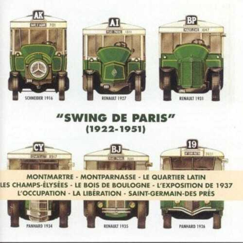 Diverse Artister Swing De Paris 19221951 CD