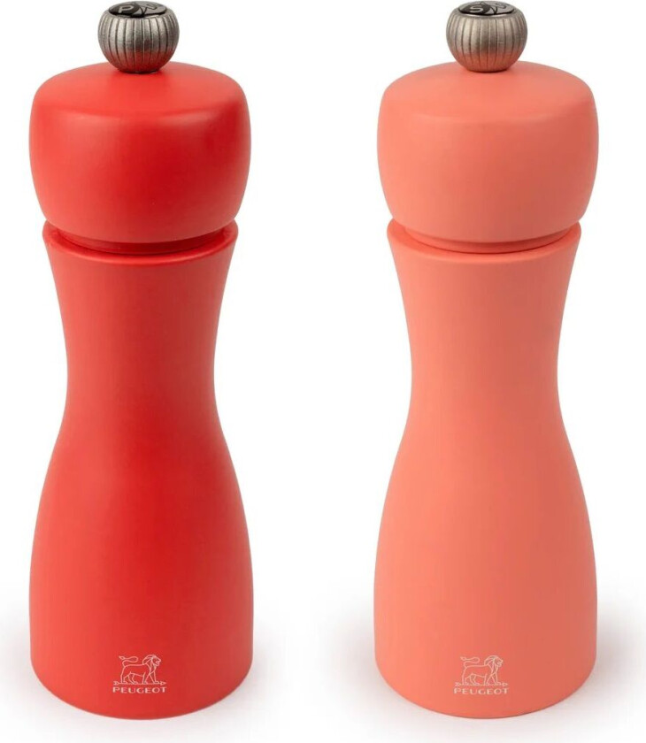 Tahiti sett Fire salt- og pepperkvern 15 cm Bricks & flame