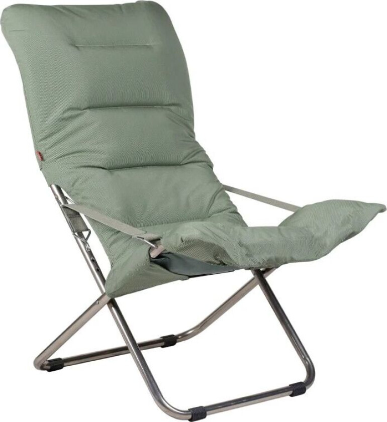 Fiesta Soft solstol Stoff sage green-aluminium