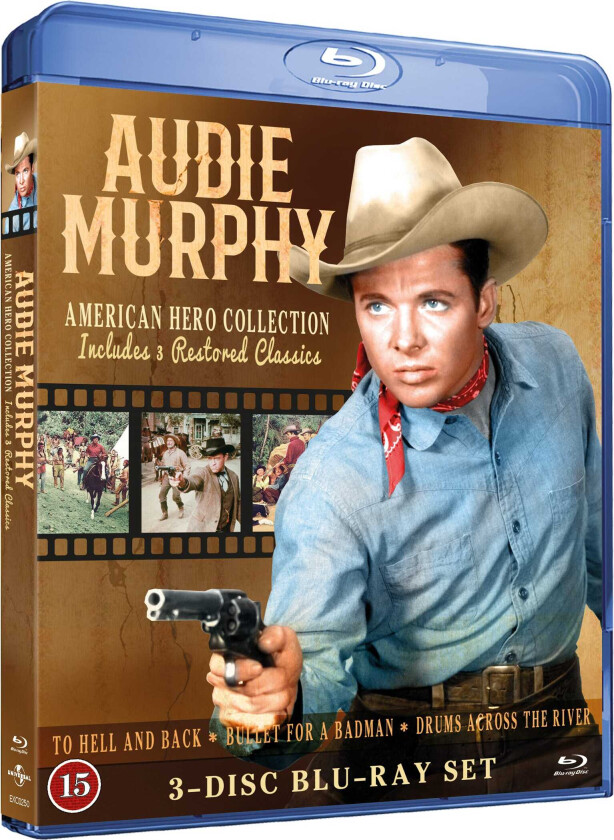 Audie Murphy: American Hero Collection Bluray
